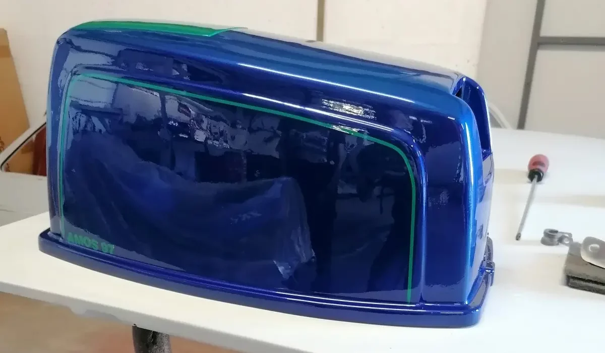 Engine Cover Sprayed