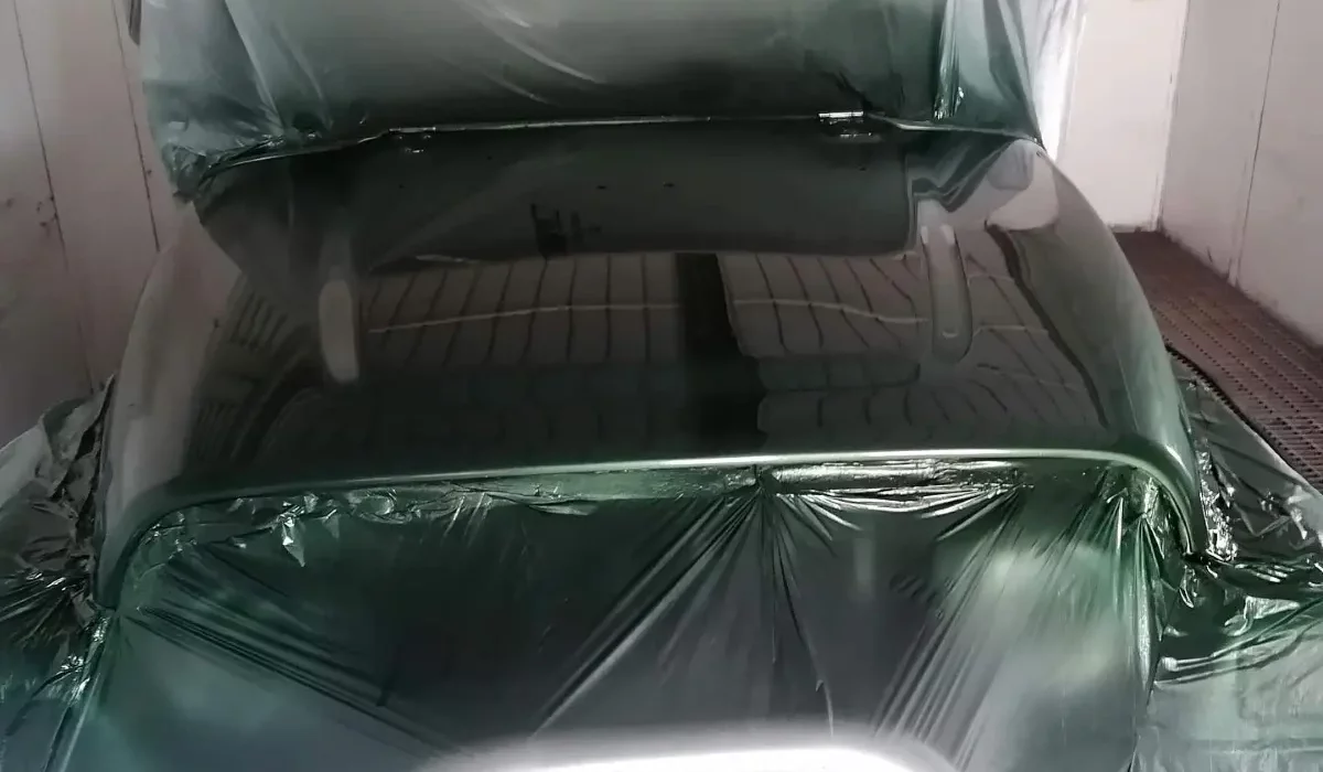 Green Jeep Respray
