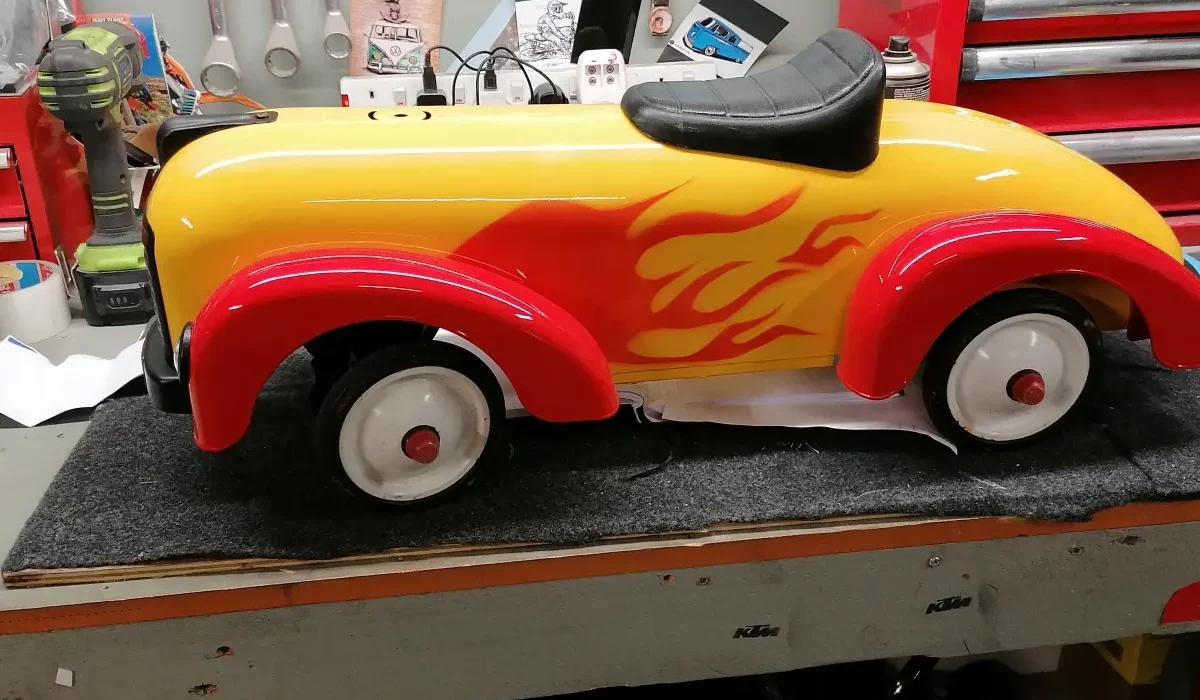 Toy Car Painted 2